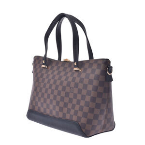 Louis Vuitton Handbag Park Brown Damier Bag Hyde Canvas